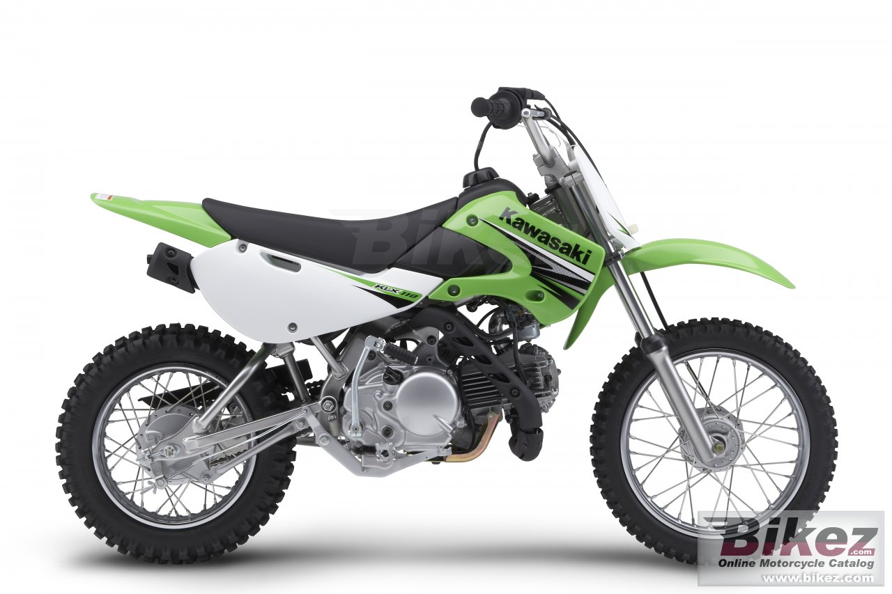 Big Kawasaki klx110 picture and wallpaper from Bikez.com